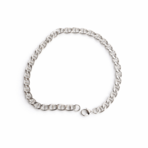 Icon Chain 925 sterling silver interlocking link bracelet