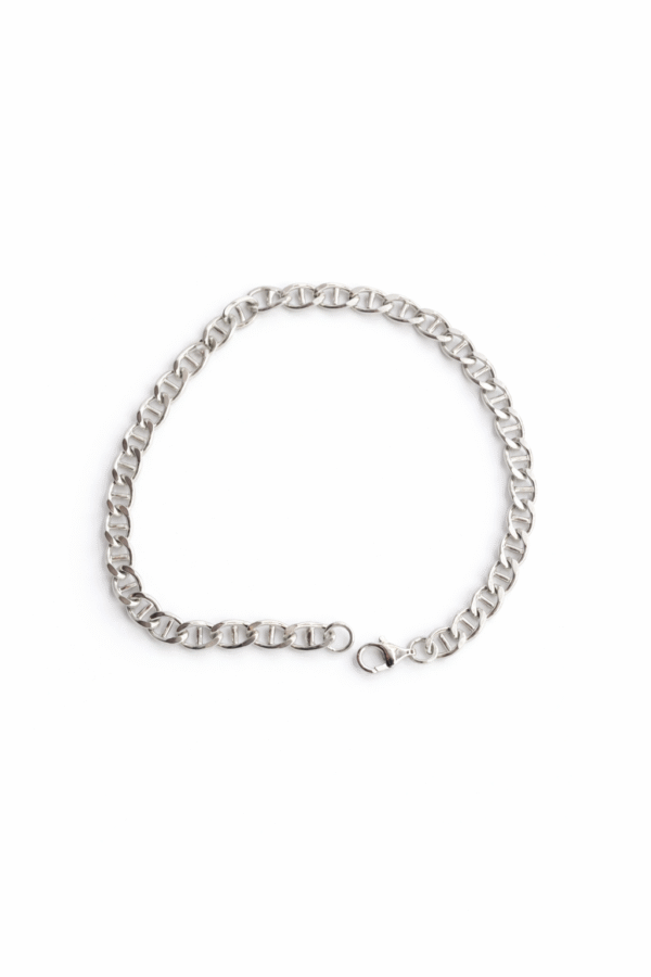 Icon Chain 925 sterling silver interlocking link bracelet