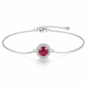Lobster clasp and adjustable chain on Madhisha 925 silver rakhi bracelet
