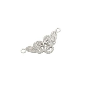Celeste Bloom 925 sterling silver CZ pendant by Madhisha Silvers