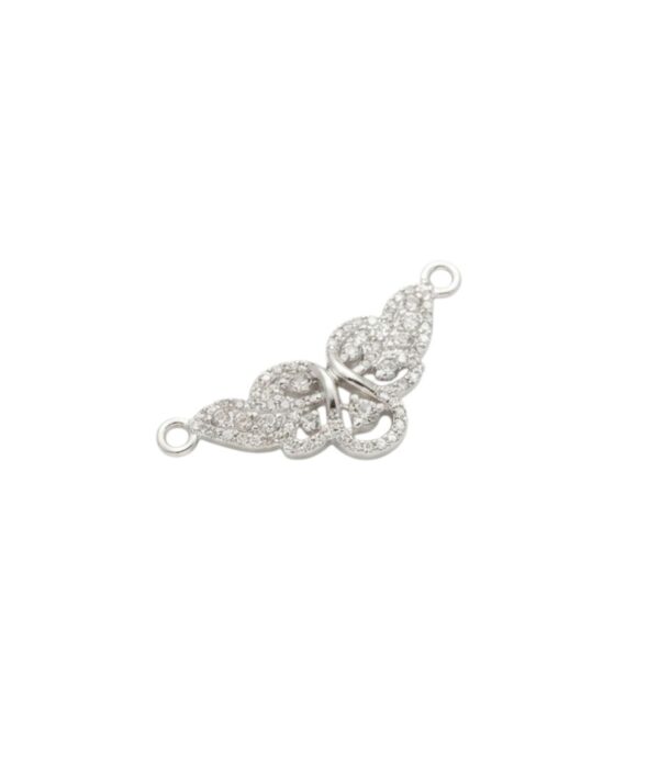 Celeste Bloom 925 sterling silver CZ pendant by Madhisha Silvers